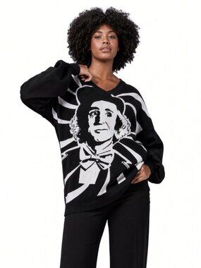 Willy Wonka and The Chocolate Factory Sweater NWT